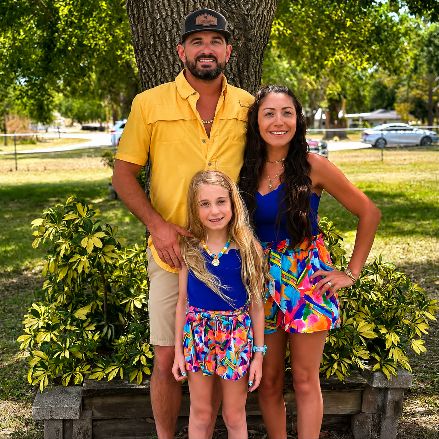 Monique, Robert and family