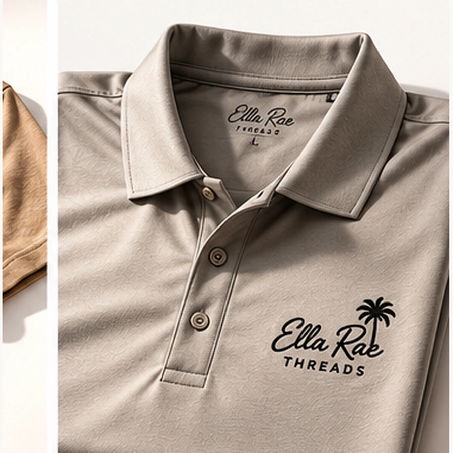 Ella Rae Threads embroidered performance polo