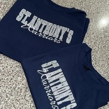 St. Anthony's Panthers embroidered team shirts